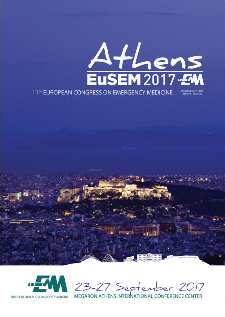 11ο Πανευρωπαϊκό Συνέδριο Επείγουσας Ιατρικής, Αθήνα 23-27 Σεπτεμβρίου 2017