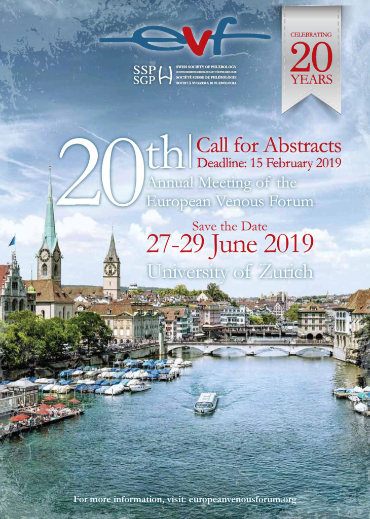 20th Annual EVF Meeting, Ελβετία 27 -29 Ιουνίου 2019