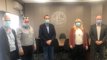 Ευχαριστήρια επιστολή ΙΣΠ προς ΠΔΕ για παράδοση υγειονομικού υλικού & μέσων ατομικής προστασίας ιατρικού προσωπικού